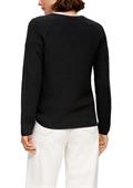 Strickpullover schwarz