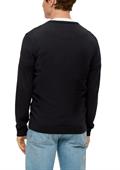 Strickpullover schwarz
