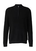 Strickpullover schwarz