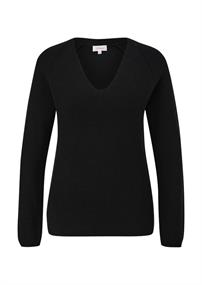 Strickpullover schwarz