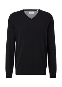Strickpullover schwarz