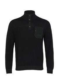 Strickpullover schwarz