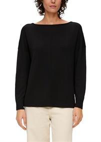 Strickpullover schwarz