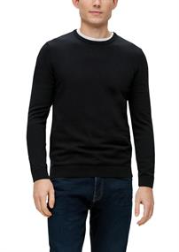 Strickpullover schwarz