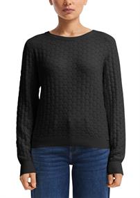 Strickpullover schwarz