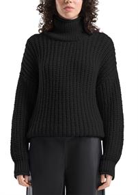 Strickpullover schwarz