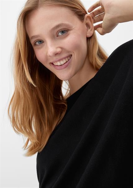 Strickpullover schwarz