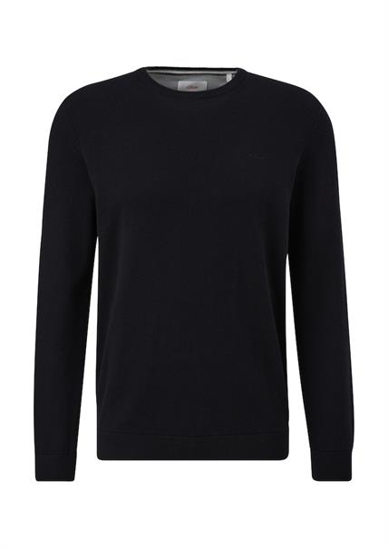 Strickpullover schwarz
