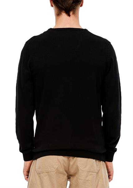 Strickpullover schwarz