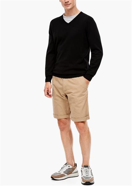Strickpullover schwarz