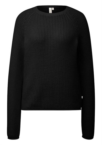 Strickpullover schwarz