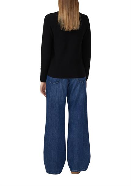 Strickpullover schwarz