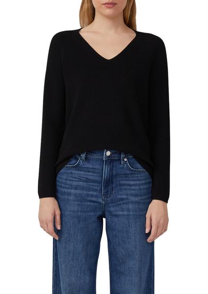 Strickpullover schwarz
