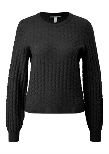 Strickpullover schwarz