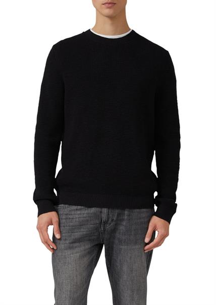 Strickpullover schwarz
