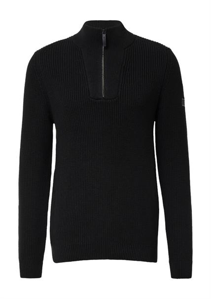 Strickpullover schwarz