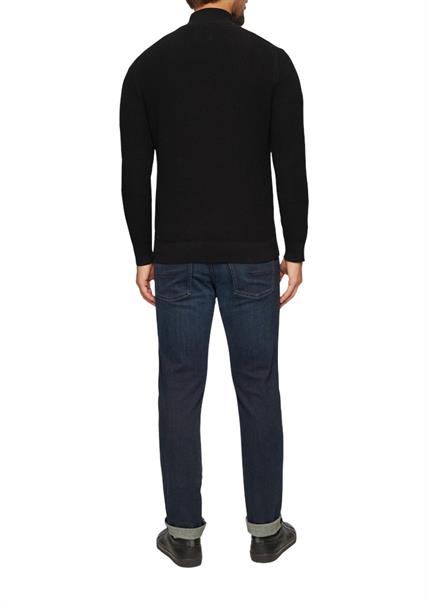 Strickpullover schwarz