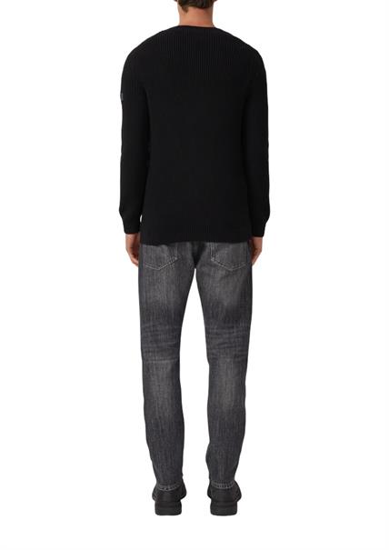 Strickpullover schwarz