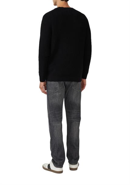 Strickpullover schwarz
