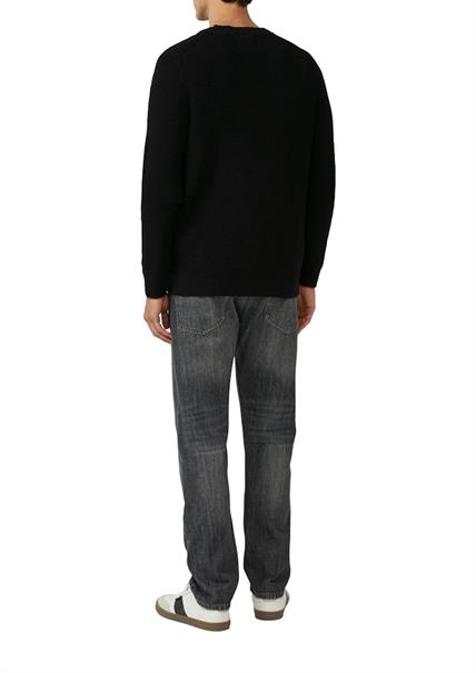 Strickpullover schwarz