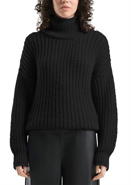 Strickpullover schwarz
