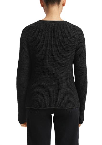 Strickpullover schwarz
