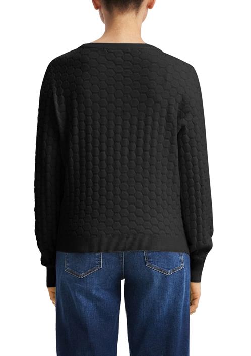 strickpullover-schwarz