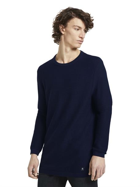 Strickpullover sky captain blue