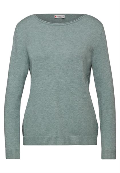 Strickpullover temper mint mel.