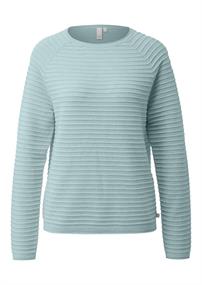 Strickpullover türkis1