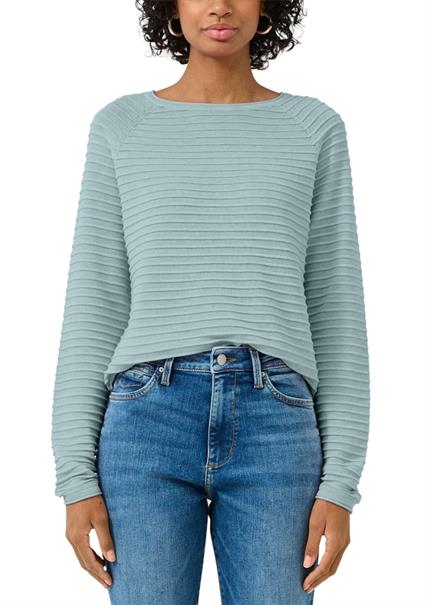 Strickpullover türkis1