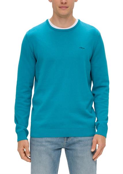 Strickpullover türkis