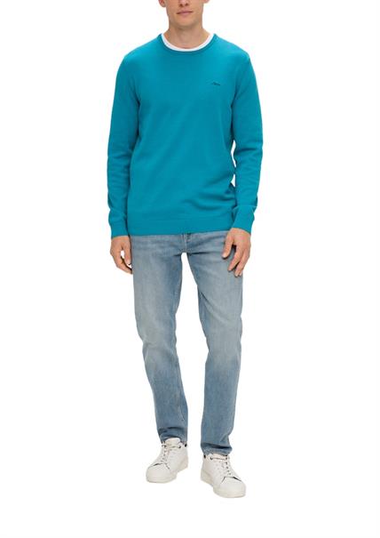 Strickpullover türkis