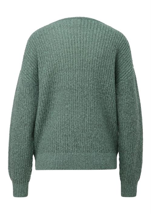 strickpullover-türkis
