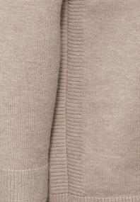 Strickpullover warm taupe mel.
