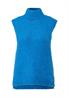 Strickpullunder aus Alpakamix blau