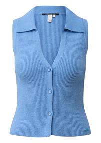 Strickpullunder blau