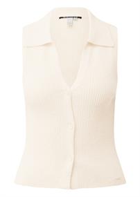 Strickpullunder creme