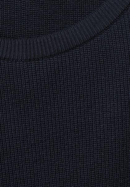 Strickpullunder deep blue