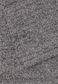 Strickschal aus reiner Baumwolle cold grey melange