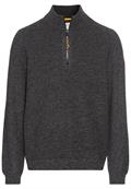 Stricktroyer aus Baumwollmix asphalt