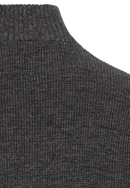 Stricktroyer aus Baumwollmix asphalt