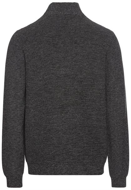 Stricktroyer aus Baumwollmix asphalt