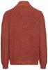 Stricktroyer aus Baumwollmix brick red