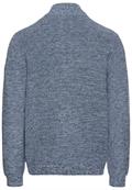 Stricktroyer aus Baumwollmix denim blue