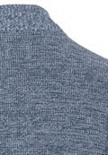 Stricktroyer aus Baumwollmix denim blue