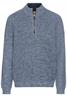 Stricktroyer aus Baumwollmix denim blue