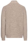 Stricktroyer aus Baumwollmix sand