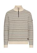 Stricktroyer aus reiner Wolle oatmeal