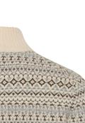 Stricktroyer aus reiner Wolle oatmeal